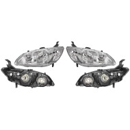 Фары Хонда Цивик Honda Civic 7 (2003-2006) комплект 2 штуки левая и правая TYC высокое качество