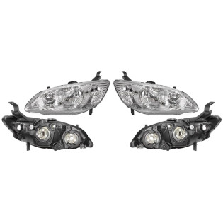 Фары Хонда Цивик Honda Civic 7 (2003-2006) комплект 2 штуки левая и правая TYC высокое качество