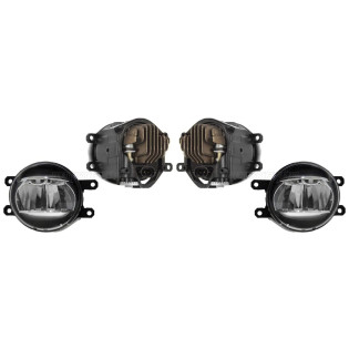 Фары противотуманные Тойота Аурис Toyota Auris E150 (2006-2009) комплект 2 штуки левая и правая SAT высокое качество