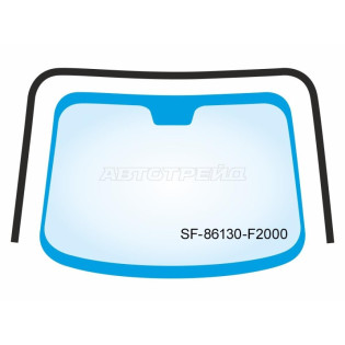 Молдинг лобового стекла HYUNDAI ELANTRA 16-20 SAT