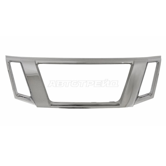 Молдинг решетки радиатора NISSAN TERRANO 14-22 хром SAT
