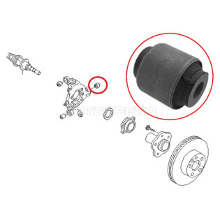 Сайлентблок задней цапфы №3 NISSAN MURANO Z50 2002-2007 SAT