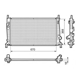 Тяга стабилизатора переднего MAZDA 3/AXELA 03-08/MAZDA 5 05-/FORD C-MAX 03-10/FOCUS II 05-11/KUGA 08 DOOHAP