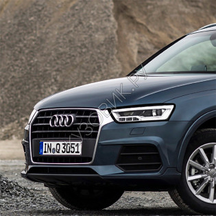 Передний бампер в цвет кузова Audi Q3 (2014-) рестайлинг