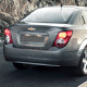 Бампер задний в цвет кузова Chevrolet Aveo T300 (2011-2015) седан