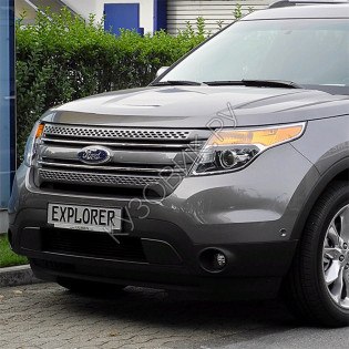 Передний бампер верхняя часть в цвет кузова Ford Explorer 5 (2011-2016)