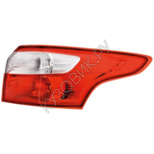 Фонарь задний внешний правый Ford Focus 3 (2011-) универсал