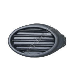 Решетка в передний бампер правая без отверстия под ПТФ Ford Focus 3 (2011-)