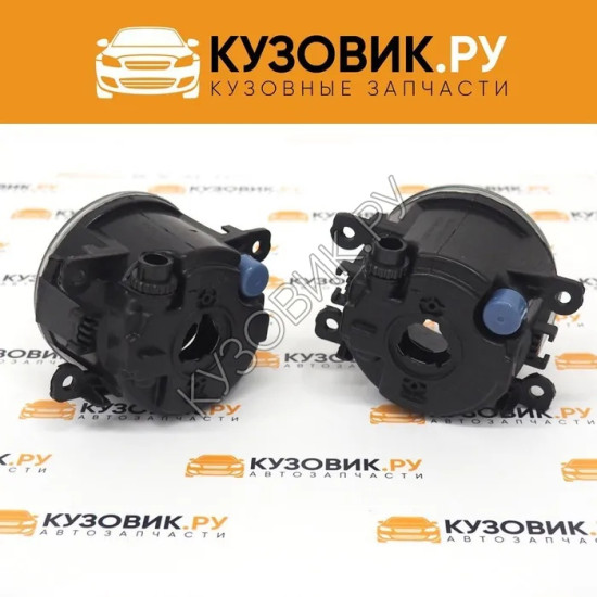 Фары противотуманные комплект Ford Focus 2 (2008-) Focus 3 (2 штуки) левая + правая с регулировкой  KUZOVIK