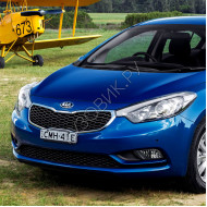 Бампер передний в цвет кузова Kia Cerato 3 (2013-2016)