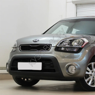 Бампер передний в цвет кузова Kia Soul 1 (2011-2014) рестайлинг