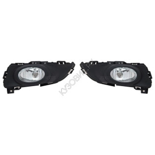Фары противотуманные Мазда Мазда 3 Mazda Mazda-3 BK (2003-2006) комплект 2 штуки левая и правая TYC высокое качество