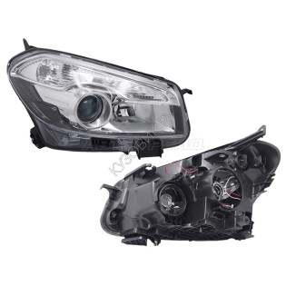 Фара NISSAN QASHQAI/DUALIS 10-14 прав (Евросвет) DEPO
