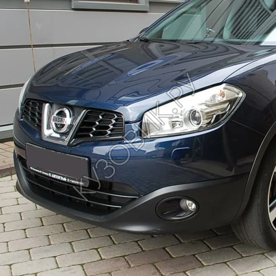 Бампер передний в цвет кузова Nissan Qashqai 1 J10 (2010-2013) рестайлинг Бампер передний в цвет кузова Nissan Qashqai 1 J10 (2010-2013) рестайлинг