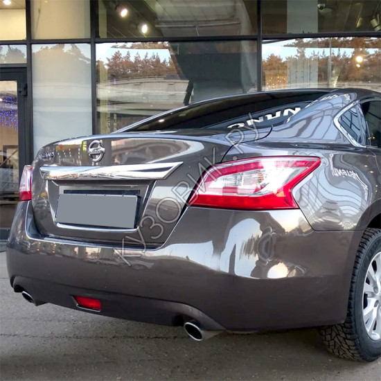 Бампер задний в цвет кузова Nissan Teana 3 (2014-2020) Бампер задний в цвет кузова Nissan Teana 3 (2014-2020)