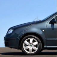 Крыло переднее левое в цвет кузова Skoda Fabia Mk1 (2000-2006)