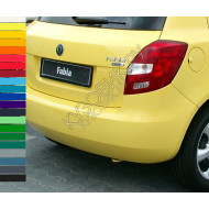 Бампер задний в цвет кузова Skoda Fabia 2 (2007-2014)