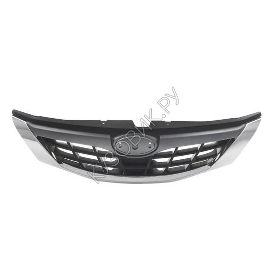 Решётка радиатора хром/черная Subaru Impreza G12 (2007-2010)
