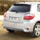 Бампер задний в цвет кузова Toyota Auris 1 (2010-2012) рестайлинг