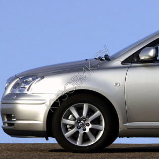 Крыло переднее левое в цвет кузова Toyota Avensis 2 (2003-2007)