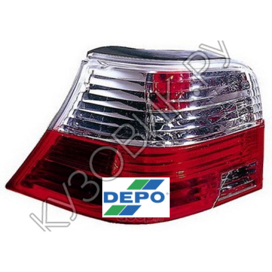 Тюнинг-фонари (комплект) в крыло Volkswagen Golf 4 (1997-2003) DEPO